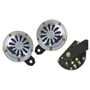 Lautes 90mm schwarzes Autoschneckenhorn für Toyota, Honda, Nissan, KIA, HYUNDAI,BMW, Audi